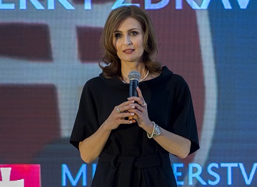 Ministerka zdravotníctva SR Andrea Kalavská Ministerka zdravotníctva SR Andrea Kalavská