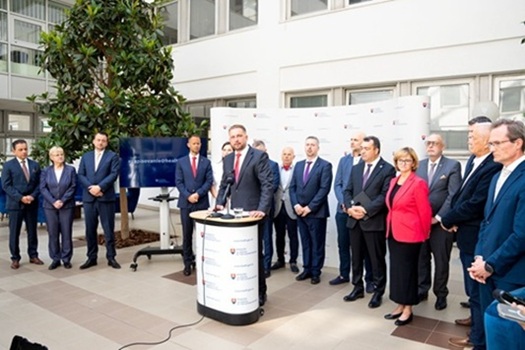Tlačová konferencia k vykazovaniu zdravotnej starostlivosti – tzv. eZapisovaniu na pôde MZ SR