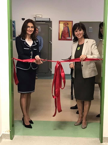 Ministerka zdravotníctva Andrea Kalavská vo VOÚ v Košiciach, ktorý má nový moderný lineárny urýchľovač 