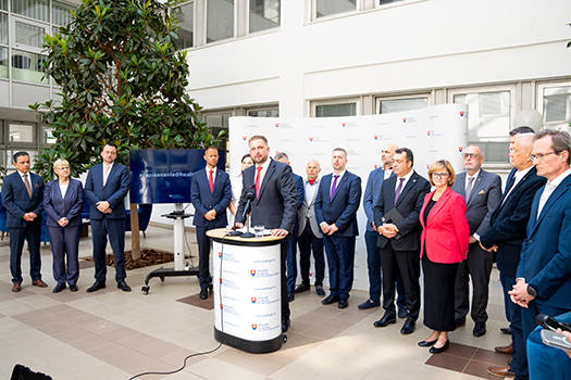 Tlačová konferencia k vykazovaniu zdravotnej starostlivosti – tzv. eZapisovaniu na pôde MZ SR Tlačová konferencia k vykazovaniu zdravotnej starostlivosti – tzv. eZapisovaniu na pôde MZ SR