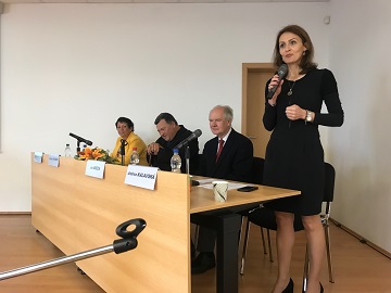 Ministerka zdravotníctva Andrea Kalavská na otvorení Celoslovenskej odbornej konferencie sestier a pôrodných asistentiek